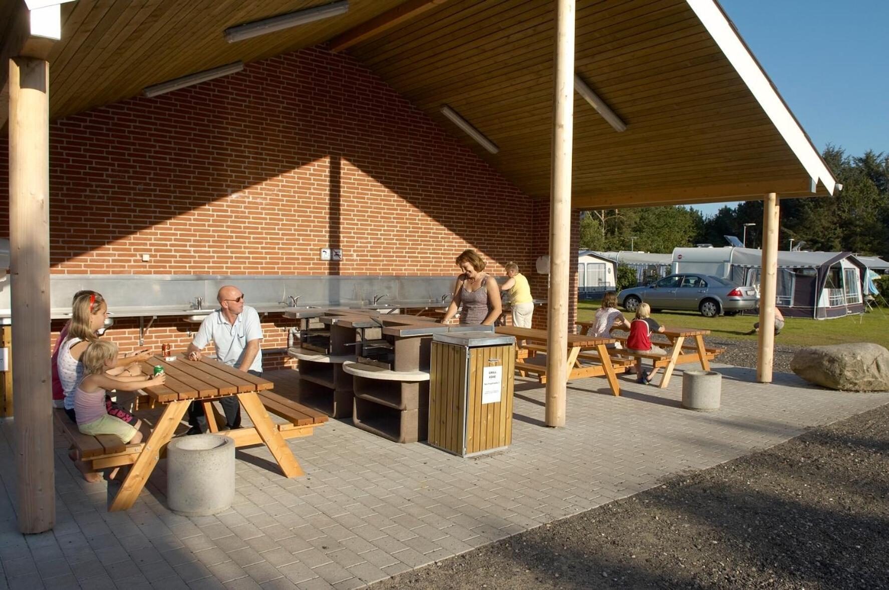 Sæby Svalereden Strand Camping Cottages מראה חיצוני תמונה